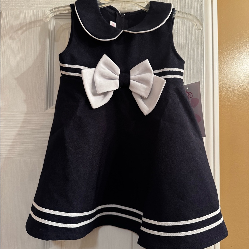 New girls size 18 months Baby Bonnie Baby nautical outfit